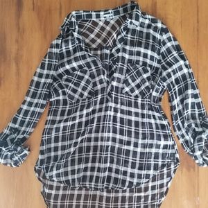 Forever 21 black and white top
